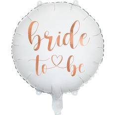 Morsius suihku Teksti- ja Teemakuplat PartyDeco Rose Gold Bride to Be Foil Balloon, Hen Decoration, Rose Gold Bride To Be Accessories, Hen Night Balloon, Bachelorette