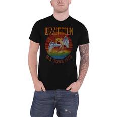 Led Zeppelin: Unisex T-Shirt/USA Tour '75. (X-Large)