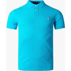 Polo ralph lauren mesh polo shirt Polo Ralph Lauren Mesh Polo Shirt M - Blue