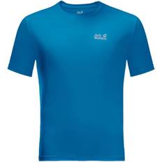 Jack Wolfskin Men T-shirts Jack Wolfskin Tech T Functional T-shirt - Blue Pacific