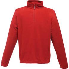 Regatta Heren Micro Zip Neck Fleece Top - Zwart