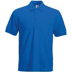 Fruit of the Loom Herren 65/35 Schweres Pique Kurzarm-Poloshirt - Schwarz