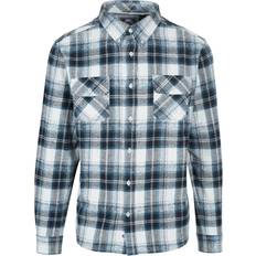 Trespass Mens Wrothamton Shirt (Raspberry Check)