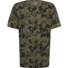 Calvin Klein Polyester T-shirts Calvin Klein Galvanized Recycled Crew Neck - Militarygreen