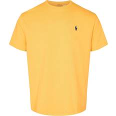Classic fit heavyweight jersey t shirt Polo Ralph Lauren Classic Fit Heavyweight Jersey Tshirt Mand Kortærmede T-shirts Classic Fit Ensfarvet Bomuld hos Magasin Yellowfin/c7382