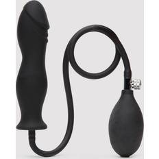 Loving Joy Uppblåsbar Dildo 15 cm Svart