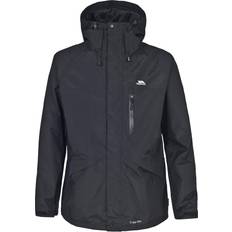 Trespass Men's Waterproof Windproof Jacket Corvo - Black
