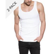 Tank 2-Pack - Male - Blanco