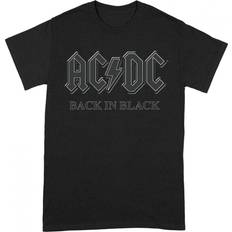 AC/DC AC/DC Unisex Adult Back In T-Shirt (Black/Grey)