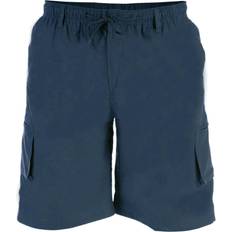 Duke Mens Nick-D555 Shaped Leg Cargo Shorts (Khaki)