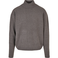 Urban Classics Oversized Roll Neck Sweater - Grau