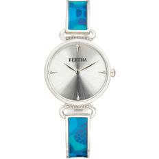 Bertha Womens Katherine Enamel-Designed Bracelet Blue One Size