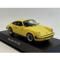 paul's model art gmbh Minichamps 940062025 Porsc. 911 SC 1979 Yellow 1979 1:43 Scale Collection Model