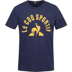 Le Coq Sportif Tøj Le Coq Sportif T-shirt Tech N.1 Navy/hvid