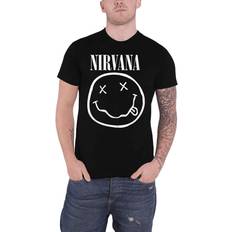 Nirvana T-shirt Purple Happy Face Unisex