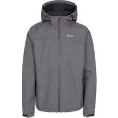 Trespass Soft Shell Impermeabile Uomo Nero Marna - Grigio/Rosa