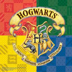 Tovaglioli di carta Procos 20 Tovaglioli Harry Potter Hogwarts