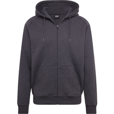 Urban Classics Sudadera con cremallera - Gris