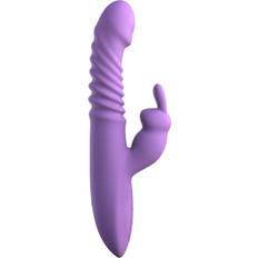 Thrusting rabbit vibrator Sexleksaker Pipedream Her Thrusting Silicone Rabbit