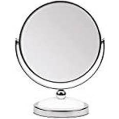 Standing mirror Titania Cosmetic Mirror Round Standing Mirror with Normal Mirror and 5x Magnification 432 g