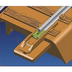 61192 H0 geoLINE (med ballast) Skinnesamleled, Isoleret