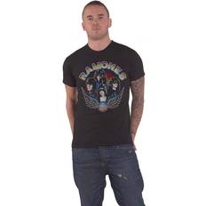 Ramones Ramones: Unisex T-Shirt/Vintage Wings Photo (Medium)