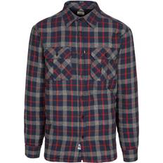 Trespass Mens Rapeseed Check Shirt (Navy Check)