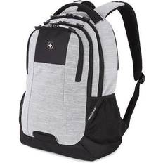 SwissGear 5505 Laptop Backpack - Light Gray Heather/Black