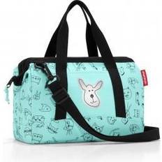 Barn Weekendbager Reisenthel Allrounder xs Kids Cats and Dogs Kid's Sports Bag, 27 cm, 5 liters, Turquoise (Mint)