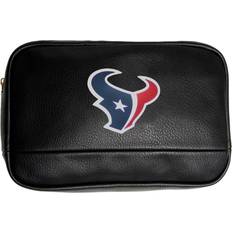 Black - Leather Cosmetic Bags Cuce Houston Texans Cosmetic Bag