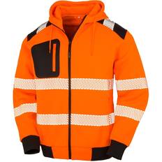 Echte Gerecyclede Heren Hoodie - Oranje/Geel