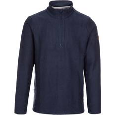 Trespass Mens Taddingley Half Zip Sweatshirt (Merlot)