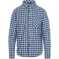 Trespass Mens Sailfoot Shirt (Navy Check)