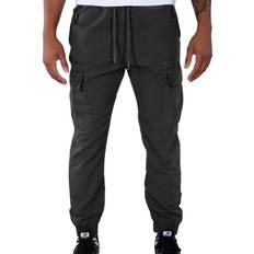 Homme - Vert Pantalons Alpha Industries Jogging Ripstop - Vert