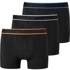 Schiesser Arancione Intimo maschile Schiesser 3-pak 95-5 Organic Cotton Rio Boxer Black/Orange