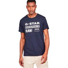 G-Star T-Shirt 'Graphic 8' - Bleu