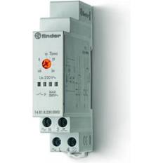 Best_rated Kopplingsur & Trappautomat Finder 148182300000 TDR DIN rail 230 V AC