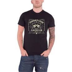 Johnny Cash: Unisex T-Shirt/American Rebel (X-Large)