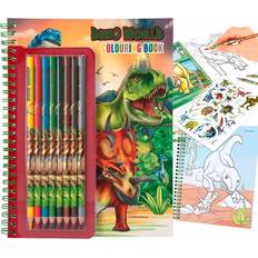 Livres de Coloriage Depesche Dino World Coloriage Avec Crayons