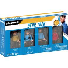 Star Trek Speelgoed Star Trek Playmobil 71155 Kirk, Spock, McCoy and Uhura 3-Inch Action Figures