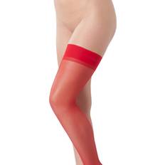 Rimba Lingerie & Kostuums Rimba Amorable Hold-Up Kousen Rood Rood One Size