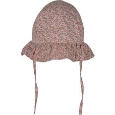 Pink Solhatte Mikk-Line Bully Hat - Rose Floral (98112)