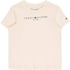 Tommy Hilfiger Camisetas Tommy Hilfiger girls' short-sleeve T-shirt with logo, White