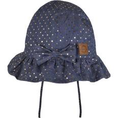 9-12M Solhatte Børnetøj Mikk-Line Solhatt UV50+ (Denim Blue)