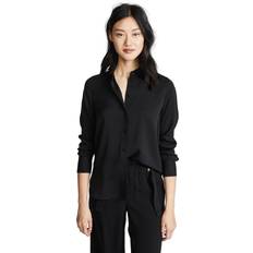 Vince Silk-Blend Slim-Fit Blouse