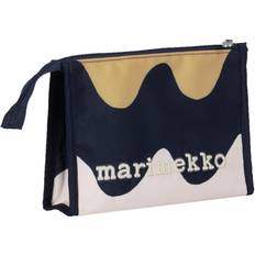 Marimekko Kosmetiktasker Marimekko Hipaus Pikku Lokki Makeuptaske Toilettasker & Kosmetikpunge Recycled Polyester Beige 071154-588-1