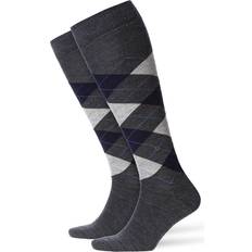 Burlington Edinburgh Wool Knee High Sock - Black