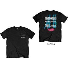 Imagine Imagine Dragons: Unisex T-Shirt/Man Glitch (Back Print) (XX-Large)