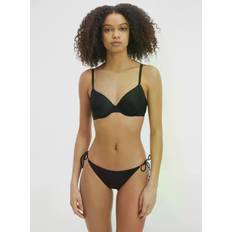 Calvin Klein Sheer Marquisette T-shirt Bra - Black