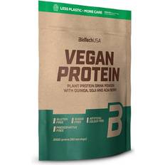 Vanilla cake BioTechUSA Vegan Protein Flavoured Plant Protein Drink Powder with Goji and acai Berry Powder and Quinoa Flour, 2 kg, Vanilla Cake